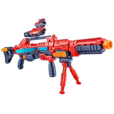 XShot Excel Regenerator (48 Darts) by ZURU, Red Foam Dart Blaster, Toy Blaster, 12x Inter-Changeable attachments, Toys for Kids, Teens, Adults (Red)