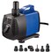 1450 GPH Submersible Water Pump Ultra Quiet for Pond,Aquarium,Fish Tank,Fountain,Hydroponics