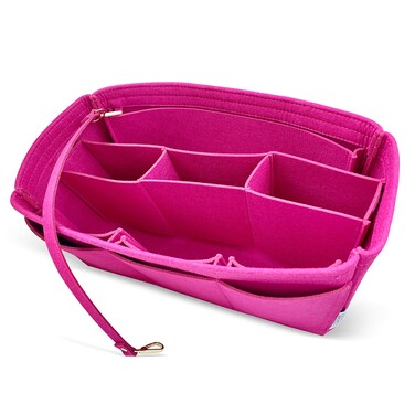 design for LV Neverfull NF GM Luxury Purse Organizer Insert Shaper Liner Divider, Peony