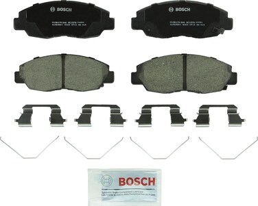BOSCH BC1578 QuietCast Premium Ceramic Disc Brake Pad Set - Compatible with Select Honda Civic; FRONT