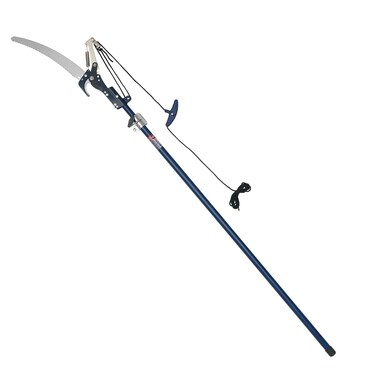 Spear &amp; Jackson 4930FZ Razorsharp Telescopic Tree Pruner, Extendable Pole Handle for Removing High Branches, Sharp Saw Blade for Cutting Thick Limbs and Powerful Pull Cord Lopper for Light Trimming