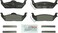 BOSCH BP1012 QuietCast Premium Semi-Metallic Disc Brake Pad Set - Compatible with Select Ford F-150; Lincoln Mark LT; REAR