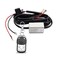 LEADTOPS Heavy Duty LED Light Bar 400Watts Load Wiring Harness Wireless Strobe Wiring Kit ON-OFF-Strobe RF Remote Control Switch for 12V Car Truck Work Light Driving Light