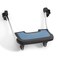 Diono Quantum Hop &lsquo;n Roll Buggy Board, Detachable Ride Along Stroller Platform Glider Board with Clip &lsquo;n&rsquo; Go System, Blue