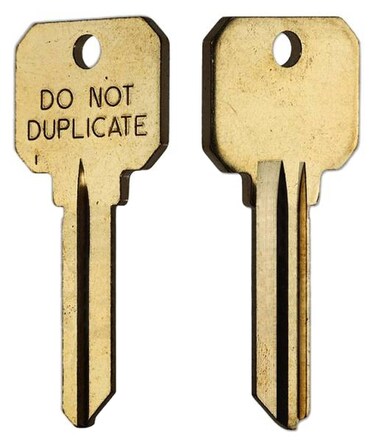 SC9 SCHLAGE "DO NOT DUPLICATE" KEY BLANK 50 PACK
