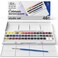 Winsor &amp; Newton Cotman Watercolor Paint Set, Studio Set, 45 Half Pan w/ Brush