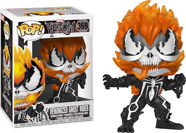 Funko Pop Movies: Venom - Venomized Ghost Rider Collectible Figure, Multicolor