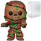 POP Star Wars: Holiday - Chewbacca with Christmas Lights Funko Vinyl Figure (Bundled with Compatible Box Protector Case)