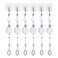 KIWI design VR Cable Management for Meta Quest 3/2/1, Ceiling Pulley System for HTC Vive/Vive Pro/Rift/Rift S/Link Cable for Quest/Valve Index VR Accessories (White, 6 Pack)