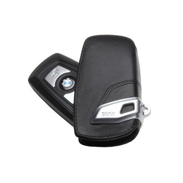 BMW Key Case Modern Line Black
