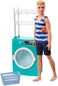 Barbie Ken Laundry-Themed Playset with Ken Doll and Spinning Washer/Dryer