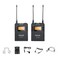 Saramonic UwMic9 UHF Wireless Lavalier Microphone System Omnidirectional Clip on Lapel Mic for Nikon Canon Sony Panasonic DSLR Cameras, Video, Field Recording, Interview, Live Stream, ENG