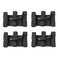 Savadicar 4X Roll Bar Grab Handles Grip Handle Compatible with 1955-2023 Jeep Wrangler YJ CJ TJ JK JKU JL JLU &amp; Gladiator JT Sports Sahara Freedom Rubicon &amp; Unlimited X, Interior Accessories, Black
