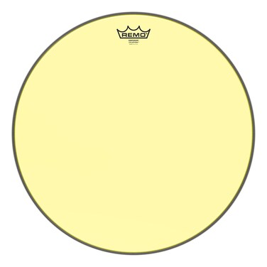 Remo Emperor Colortone Yellow Drumhead, 18