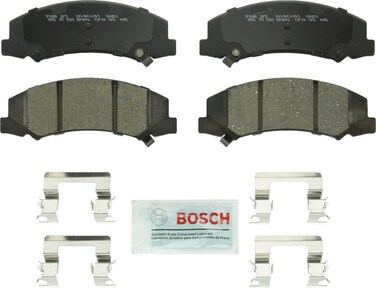 BOSCH BC1159 QuietCast Premium Ceramic Disc Brake Pad Set - Compatible with Select Buick Allure, LaCrosse, Lucerne; Cadillac DTS; Chevrolet Impala, Monte Carlo; FRONT