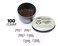 Butler in the Home Cow Bull Shaped Paper Clips Great for Paper Clip Collectors or Office Gift - Comes in Round Tin with Lid and Gift Box (Brown 100 Count)