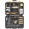 DEKO 196 Piece Tool Set General Household Hand Tool Kit with Rip Claw Hammer,Lineman's Plier, Measure Tape Rule &amp; Plastic Toolbox Storage Case