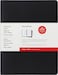 Moleskine Cahier Journal, Soft Cover, XXL (8.5" x 11") Subject Cahier, Black/Kraft Brown, 160 Pages (Set of 2)