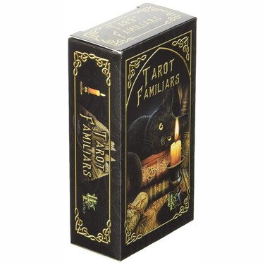 Nemesis Now Lisa Parker Familiar Tarot Cards 12cm Black