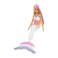Barbie Dreamtopia Color Magic Mermaid Doll with Outfit and Tail for Coloring with Included Crayola Washable Color Wands