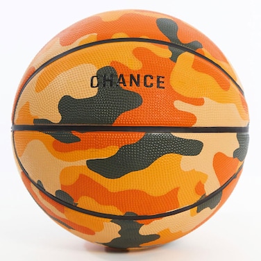 Chance Premium Design Printed Rubber Outdoor &amp; Indoor Basketball, Juicy Multi Colored