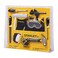 STANLEY Jr. 10-Piece Kids Tool Set with Tool Belt Pouch and Real Construction Tools for Pretend Play Toys or Building and Woodworking Activities