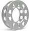 Wheel Accessories Parts 2 Pcs Die Cast Wheel Spacers 6mm 1/4" Thick Fits Bolt Patterns 5x4.25 5x110mm 5x112mm 5x4.5 5x115mm 5x120mm 5x4.75 5x5.0 5x135mm 5x5.5 Fits 5 Lug Pass Cars Light Trucks