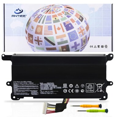 ANTIEE A32N1511 Laptop Battery Replacement for ASUS ROG G752 G752V G752VL G752VT G752VM G752VY G752VS GFX72J GFX72VT GFX72VL6700 GFX72VY6820 A32LM9H 0B110-00370000 11.25V 67Wh 6000mAh