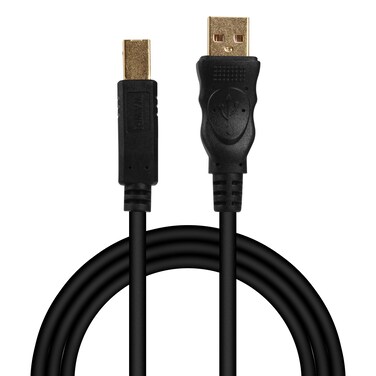 Printer Cable 30 Feet USB Printer Cord USB2.0 A to B for Printer,Scanner, Copier