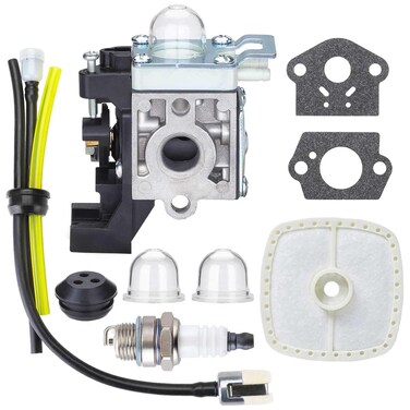Adjustable SRM225 Carburetor for Echo GT225 PE225 PAS-225 SHC-225 RB-K93 SRM-225 Weed Eater Parts Rebuild, Easy-Start Trimmer Edger Carb with Tune Up Kit Primer Bulb