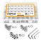 VIGRUE 900Pcs Screws Bolts Nuts Washers Hardware Assortment Kit,Metric M3 M4 M 5 Hex Button Socket Head Cap Screws Nuts Assortment Set Kit