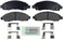BOSCH BE1039H Blue Ceramic Disc Brake Pad Set With Hardware - Compatible With Select Chevrolet Colorado; GMC Canyon; Isuzu i-280, i-290, i-350, i-370; FRONT