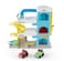 Fisher-Price Little People Toddler Toy Helpful Neighbor&rsquo;s Garage Playset with Spiral Ramp &amp; 2 Cars for Pretend Play Ages 18+ Months​