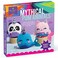 Craft-tastic &ndash; DIY Mythical Pom Animals &ndash; Craft Kit Makes 3 Pompom Stuffed Animals &ndash; Magical Narwhal, Puffy Pandacorn &amp; Cuddly Meowmaid Brown/a