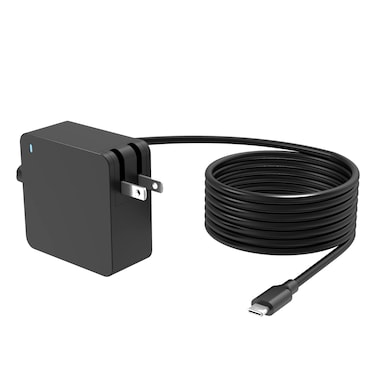 Charger for Asus Zenbook 14 13 S13 S Flip 3 Deluxe Duo 14 Chromebook Expertbook Vivobook Laptop (Safety Certified by UL), USB-C, Fast Charging, Foldable Plug, 7.5FT Power Cord, 65W 45W