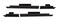 Bushwacker Trail Armor Rocker Panel   4-Piece Set, Black, Textured Finish   14085   Fits 2018 - 2024 Jeep Wrangler JL Unlimited Rubicon