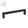homdiy Black Cabinet Pulls Square Drawer Pulls 7-1/2 Inch Hole Centers - 15 Pack Matte Black Cabinet Pulls Handles for Cabinets, Cupboard