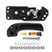 3mirrors Interior Door Handle Kit Front Left Driver Side Compatible with 2007-2014 Chevy Silverado Suburban Tahoe GMC Sierra Yukon Cadillac Escalade ESV EXT OE# 20833606 80374