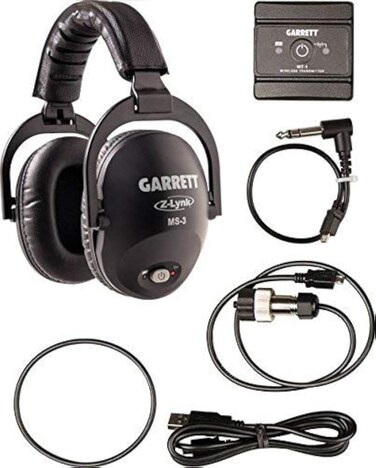 Garrett Z-Lynk MS-3 Wireless Headphones Kit