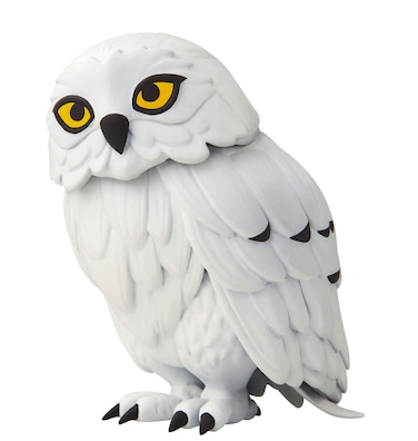Harry Potter Hedwig Interactive Creature, Official Sound-Activated Hedwig Owl, Snow Owl&rsquo;S Head Rotates &amp; Makes 12 Different Owl Sounds!