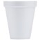 Foam Drink Cups, 6oz, White, 25/Bag, 40 Bags/Carton