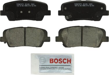 BOSCH BC1439 QuietCast Premium Ceramic Disc Brake Pad Set - Compatible with Select Hyundai Santa Fe, Santa Fe Sport, Santa Fe XL; Kia Sorento; REAR