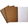 Spiral Notebook, College Ruled Notebooks, Thick Paper, 1 Subject, 3 Pack, 60 Sheets, 6''*8'' (Line Khaki)