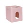 iDesign Facial Tissue Box Cover for Bathroom and Vanity Countertops The Cade Collection, 6.1" x 5.15" x 5.4", Blush