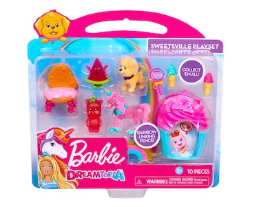 Barbie Dreamtopia Figure Sweetsville Playsets, Multi-color (62996)