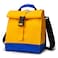 SUNNY BIRD Insulated Lunch Bag Rolltop Lunch Box Tote Lunchbox Bag for Women, Men, Boys and Girls (Yellow)