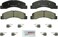 BOSCH BC824 QuietCast Premium Ceramic Disc Brake Pad Set - Compatible with Select Ford Excursion, F-150, F-250 Super Duty, F-350 Super Duty; FRONT