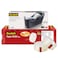 Scotch Tape Dispenser Value Pack with Scotch Super-Hold Tape, Black Dispenser, 1 in Core, 12 Packs (700K10C18BLK)