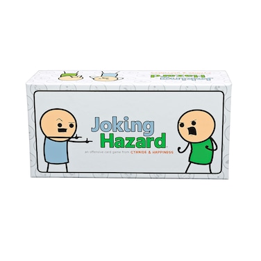 Joking Hazard by Cyanide &amp; Happiness - 360+ Funny &amp; Inappropriate Comic Cards, Hilarious Party Games   Includes Add-Your-Own-Words Cards