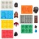 Star Wars Character Ice Cube Molds Silicone Molds Ideal for Chocolate, Ice Cubes, Jelly, Candy, Desserts, Bakeware, Soap and Candles (Set of 7 Molds)